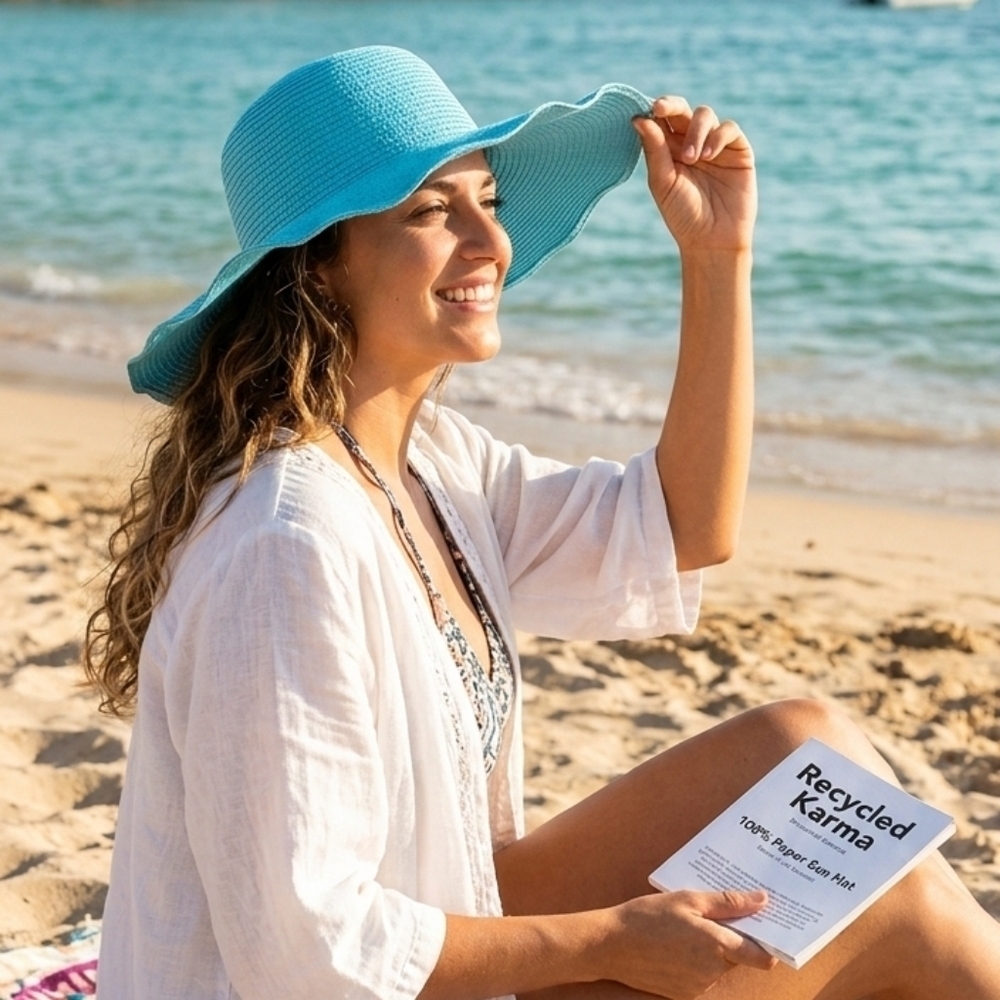 100% Paper Sun Hat